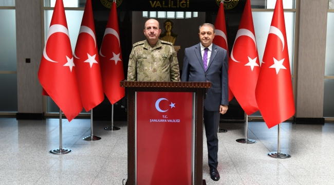 2. Ordu Komutanı Orgeneral Levent Ergün Şanlıurfa'da
