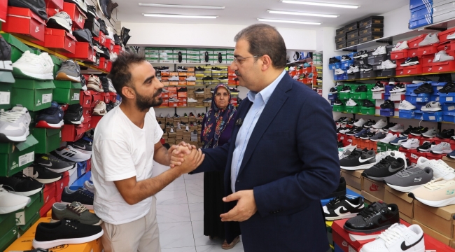 Başkan Canpolat, Devteyşti Mahallesi'nde Vatandaşla Buluştu