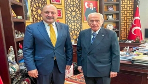 Başkan Gülpınar'dan MHP Genel Başkanı Devlet Bahçeli'ye Ziyaret
