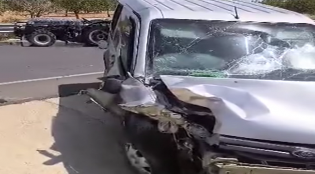 Birecik'te Kaza, 2 yaralı