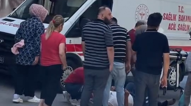 Birecik'te otomobil ile motosiklet çarpıştı