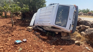 Halfeti'de Direksiyon Başında Kalp Krizi Geçiren Sürücü Öldü