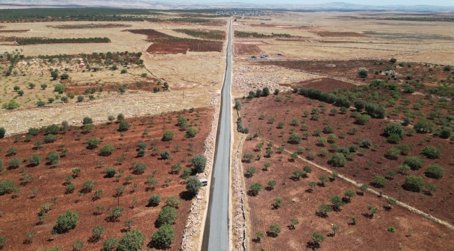 Halfeti Kırsalında Bozuk Yollar Gidiyor, Konforlu Yollar Geliyor