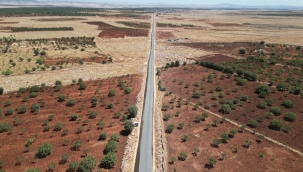 Halfeti Kırsalında Bozuk Yollar Gidiyor, Konforlu Yollar Geliyor