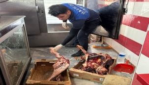 Haliliye'de Bozuk Et Skandalı! Zabıta Operasyonla El Koydu