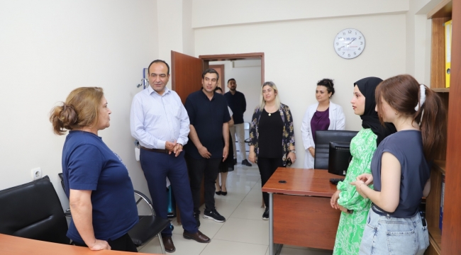İl Sağlık Müdürü Dr. Erhan Berk'ten Siverek ve Hilvan'a Yerinde Denetim
