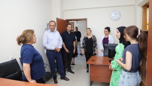 İl Sağlık Müdürü Dr. Erhan Berk'ten Siverek ve Hilvan'a Yerinde Denetim