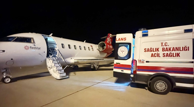 Şanlıurfa'da Bebek İçin Uçak Ambulans Havalandı