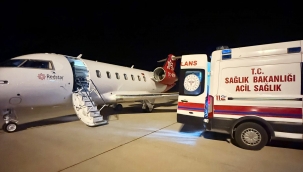 Şanlıurfa'da Bebek İçin Uçak Ambulans Havalandı