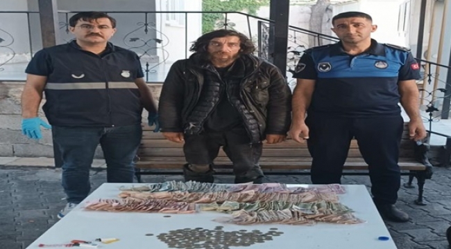 Şanlıurfa'da  Dilencinin Üzerinden 20 Bin TL Çıktı! 
