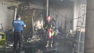 Şanlıurfa'da fabrika yangını korkuttu!
