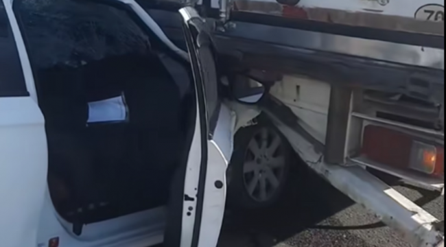 Şanlıurfa'da Feci Kaza, 1 Ölü, 1 Yaralı