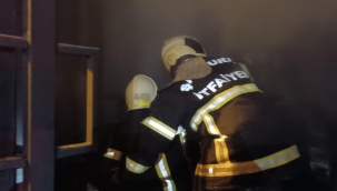 Şanlıurfa'da gece yarısı korkutan yangın