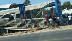 Şanlıurfa'da ilginç kaza