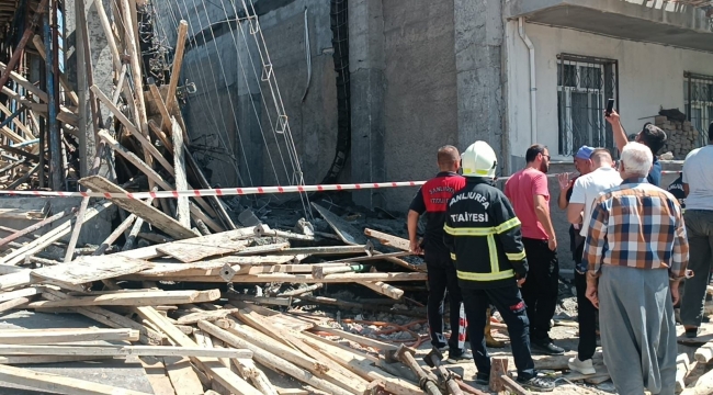 Şanlıurfa'da İnşaat Çöktü: 5 İşçi Yaralandı