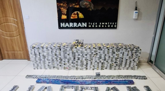 Şanlıurfa'da kaçakçılık operasyonu