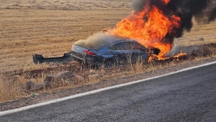 Şanlıurfa'da Sürücü Son Anda Kurtarıldı