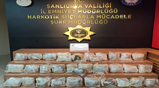 Şanlıurfa'da Uyuşturucu Operasyonu, 2 Gözaltı