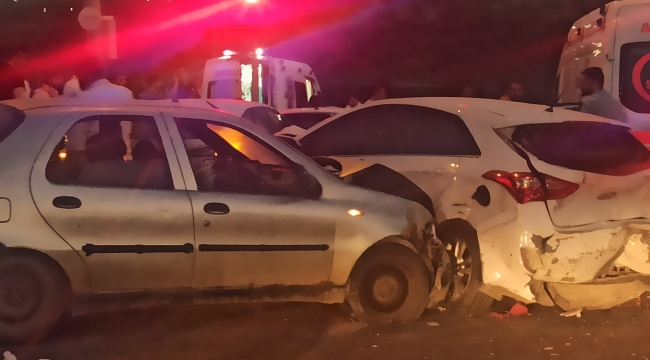 Şanlıurfa'da zincirleme kaza, 7 yaralı 