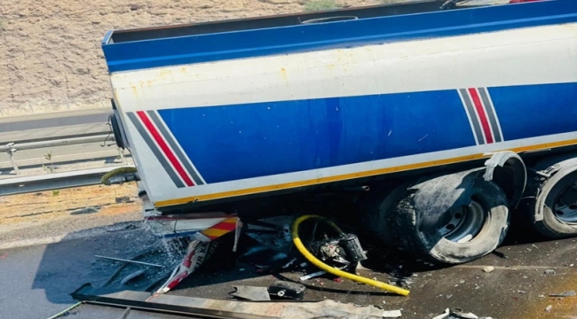 Şanlıurfa- Gaziantep Yolunda Feci Kaza,1 Ölü