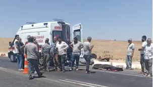 Suruç yolunda feci kaza, 1 ölü