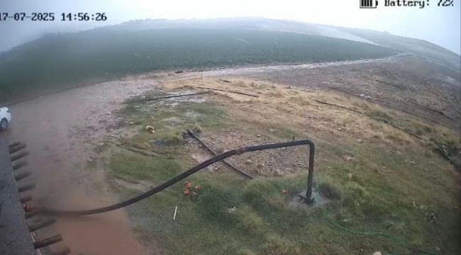Viranşehir'de Sağanak Yağış ve Fırtına Etkili Oldu 