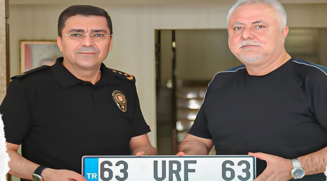 63 URF 63 Plakası Açık Artırmada!