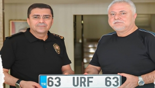 63 URF 63 Plakası Açık Artırmada!