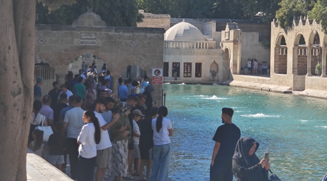 Balıklıgöl'de serin hava yoğunluğu 