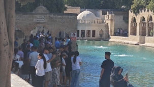 Balıklıgöl'de serin hava yoğunluğu 