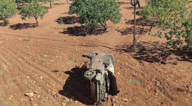 Bozova'da Otomobil Şarampole Yuvarlandı: 1 Yaralı