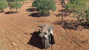 Bozova'da Otomobil Şarampole Yuvarlandı: 1 Yaralı