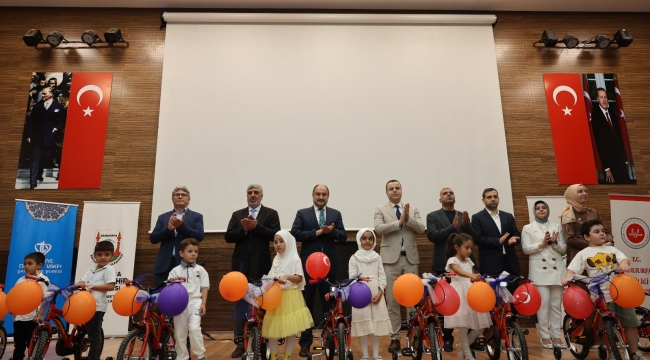 Büyükşehir, 700 Bisikletle Kur'an Kursu Öğrencilerine Unutulmaz Sevinç Yaşattı