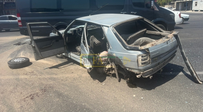 Evren Sanayide Zincirleme Kaza: 2 Yaralı