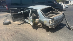 Evren Sanayide Zincirleme Kaza: 2 Yaralı