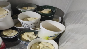 Eyyübiye'de 800 Kilo Süt Ürününe El Konuldu