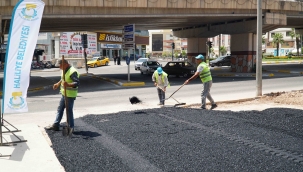 Haliliye Belediyesi'nden Veysel Karani Mahallesine Asfalt Hizmeti