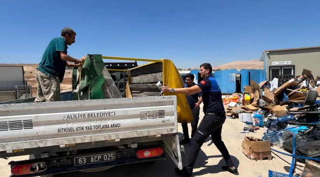 Haliliye'de Kaldırım İşgaliyle Mücadele: Seyyar Arabalara El Konuldu