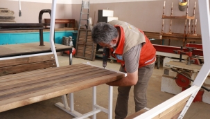 Haliliye'de parklar güzelleşiyor 