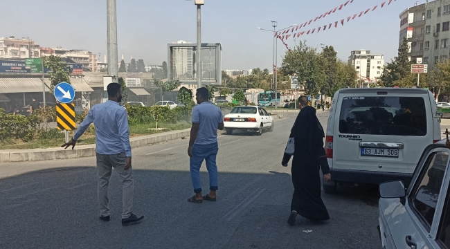 Haliliye'de Sokak Ortasında Otomobil Yangını: Neyse ki Can Kaybı Yok!