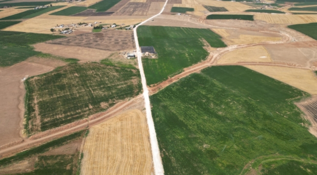 Harran'da çamurlu yollar tarih oluyor 