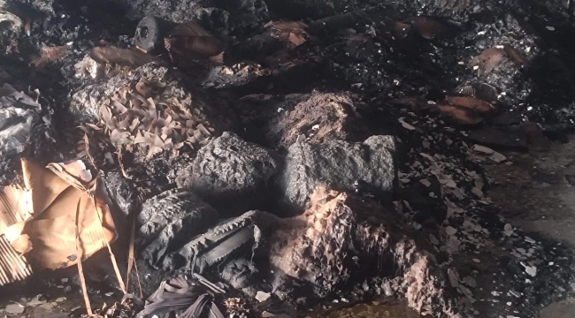 Mobilyacılar Sitesinde Panik! Alevler Bir Anda Yükseldi