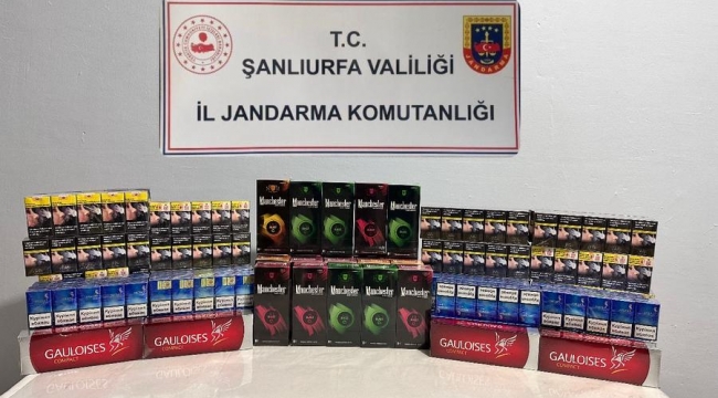 Şanlıurfa'da 2 binin üzerinde kaçak ürün ele geçirildi