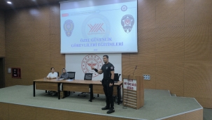 Şanlıurfa'da Güvenlik Personeline Hizmetiçi Eğitim Programı Düzenlendi