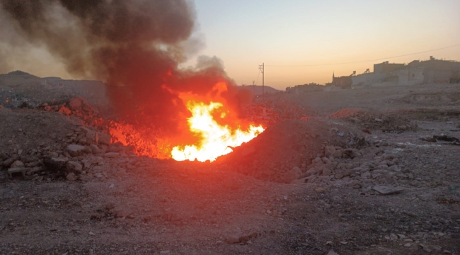 Şanlıurfa'da korkutan yangın 