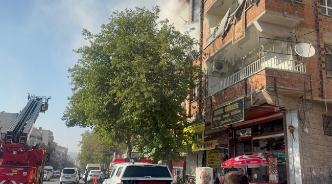 Şanlıurfa'da korkutan yangın 