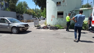 Şanlıurfa'da Otomobil ile Motosiklet Çarpıştı: 1 Yaralı, 1 Kişi Kaçtı