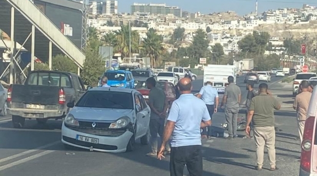 Şanlıurfa'da otomobil ile motosiklet çarpıştı, 2 yaralı
