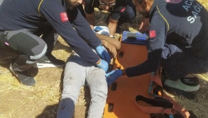 Şanlıurfa'da otomobil takla attı, 1 ağır yaralı 