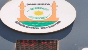 Şanlıurfa Kavruluyor: Termometreler 52 Dereceyi Gördü